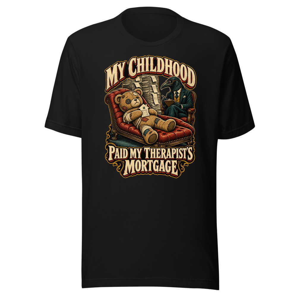 My Childhood — Paid My Therapist’s Mortgage front flat mockup